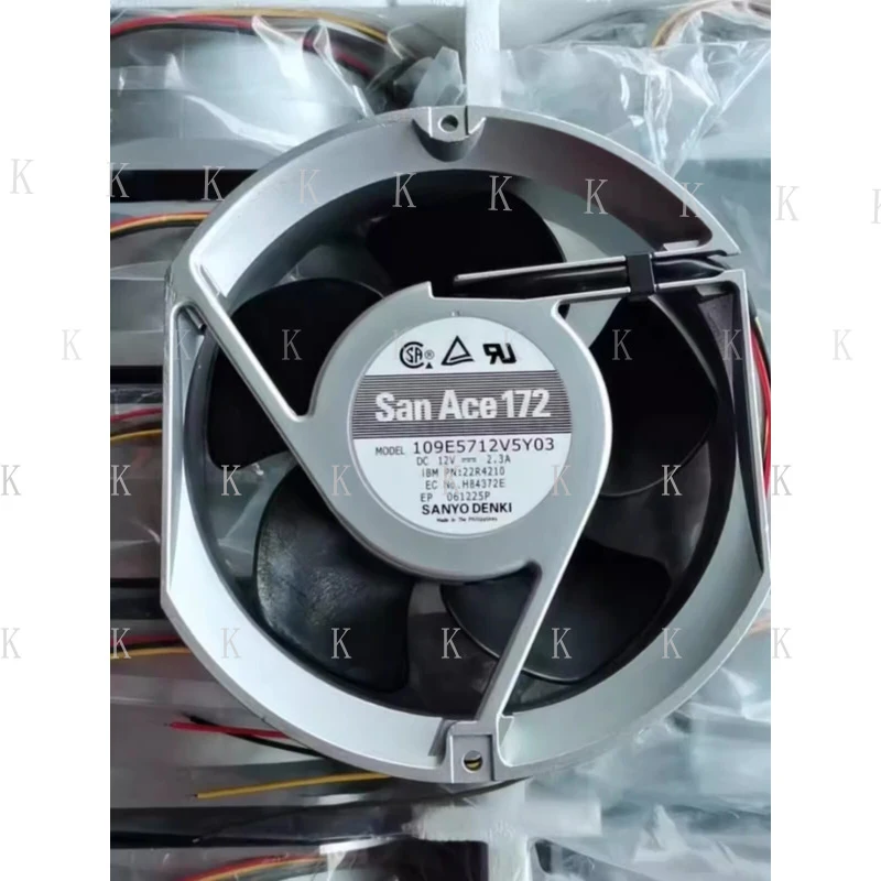 C  FOR Sanyo 109E5712V5Y03 17251 DC12V 2.3A 17CM Cooling Fan