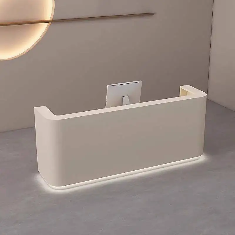 Storage Design Reception Desks Black Checkout Classic White Reception Desks Luxury Modern Recepcion Mostrador Office Furniture