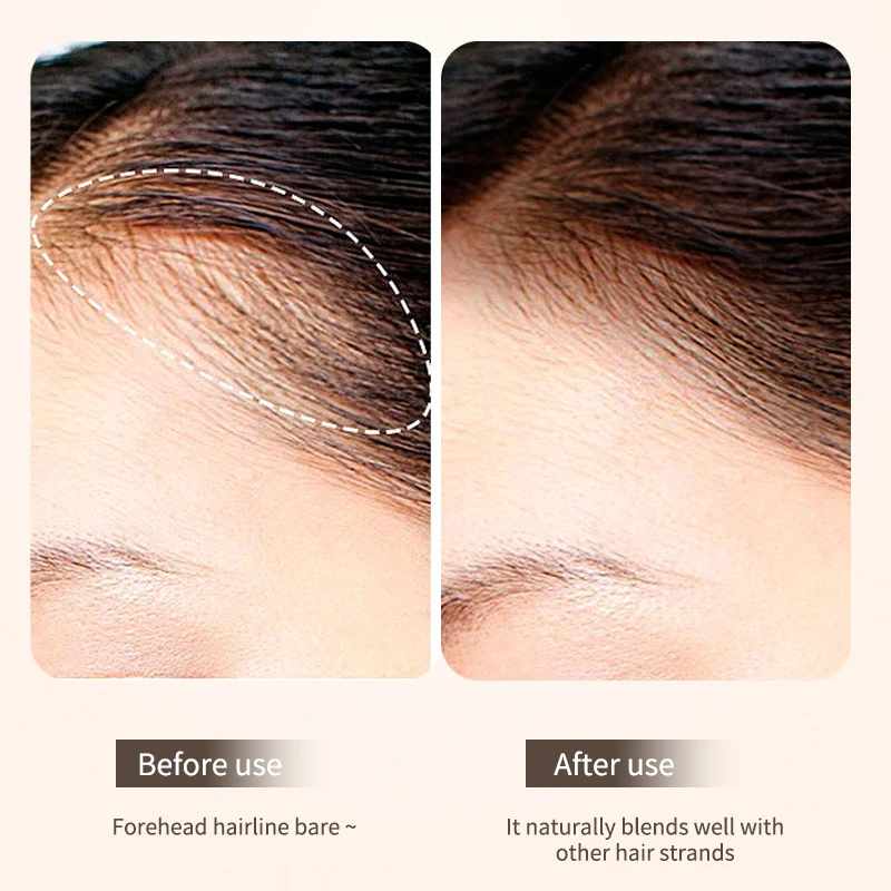 OCHEAL Hairline Powder Hair Fiber Powder Capillary Filling Hair Shadow Waterproof Hairline Edge Control Makeup Concealer Styling