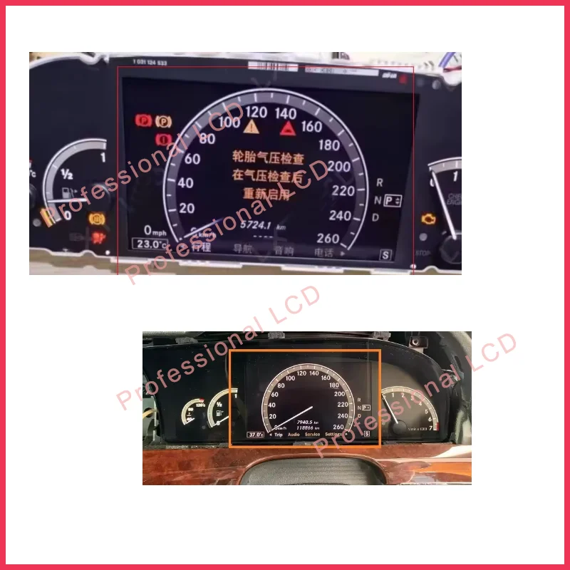 LQ080Y5DG04 Original 8'' Inch LCD Display  Screen Module LQ080Y5DG04 For Mercedes W211 Car DVD Navigaiton GPS Screen Systems