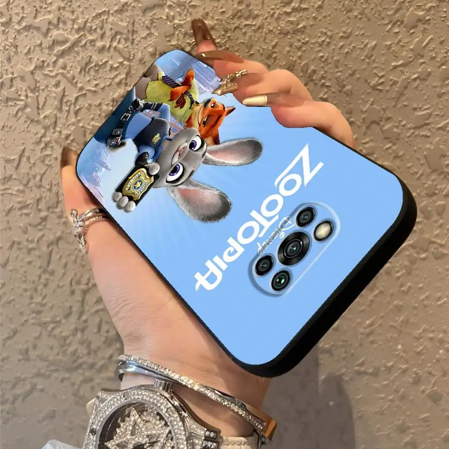 ديزني جودي نيك حافظة لهاتف شاومي بوكو C65 F3 F4 F5 M3 M4 Pro C51 C50 X3 X4 X5 M5 غطاء خلفي ناعم #5