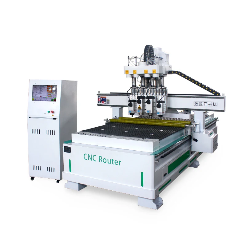 China Changjun Four Process 1325 Sample Wood MDF Working Engraving CNC Router Machine