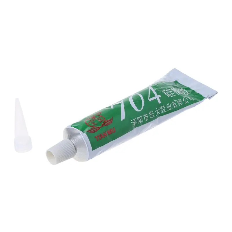 704 RTV Black Silicone Adhesive Sealant, Pack of 1 for Positioning Sealing Marking Prevent Moisture and Loose U4LD