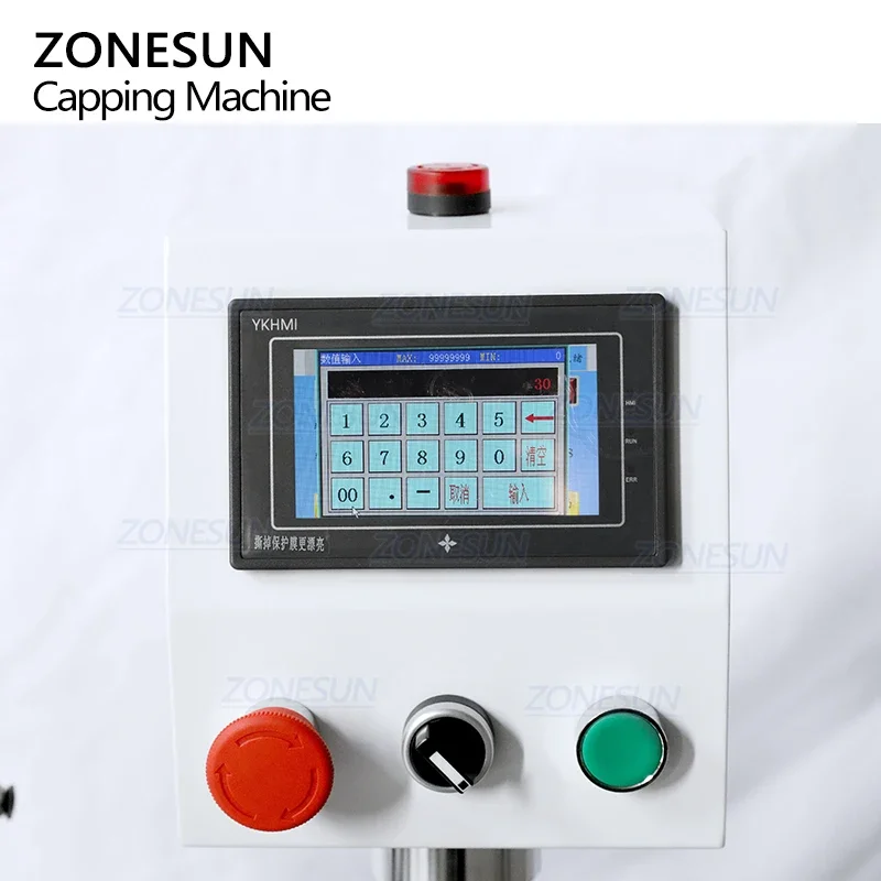 ZONESUN ZS-YG200 Semi-automatic Glass Vial Small Bottle Stopper Aluminum Metal Flip Off Caps Sealing Crimping Capping Machine