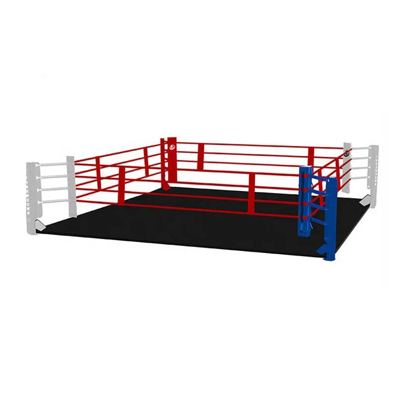 Professional Simple Freestanding Gym Club Boxing Competition Floor Ring Quick Install 4M*4M & 5M*5M for Training