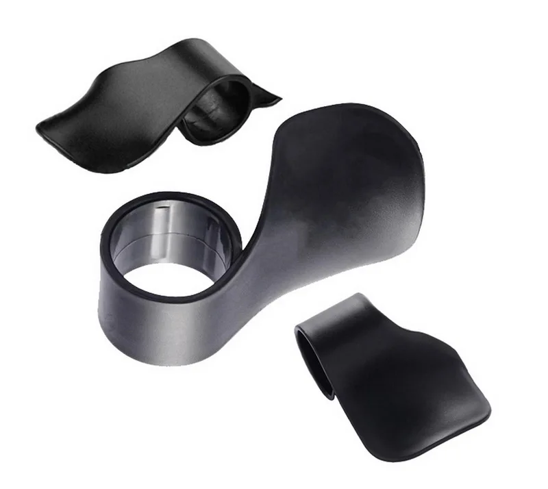 Motorcycle Throttle Assist Wrist Rest Cruise Control Black ABS Universal Fit for All Motorcycle Grips
