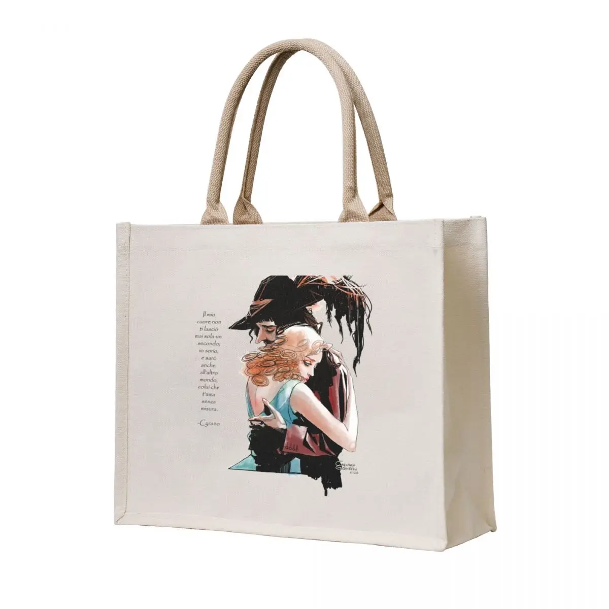 

Cyrano Tote Bag Women bags personalized tote bag Canvas bag for women
