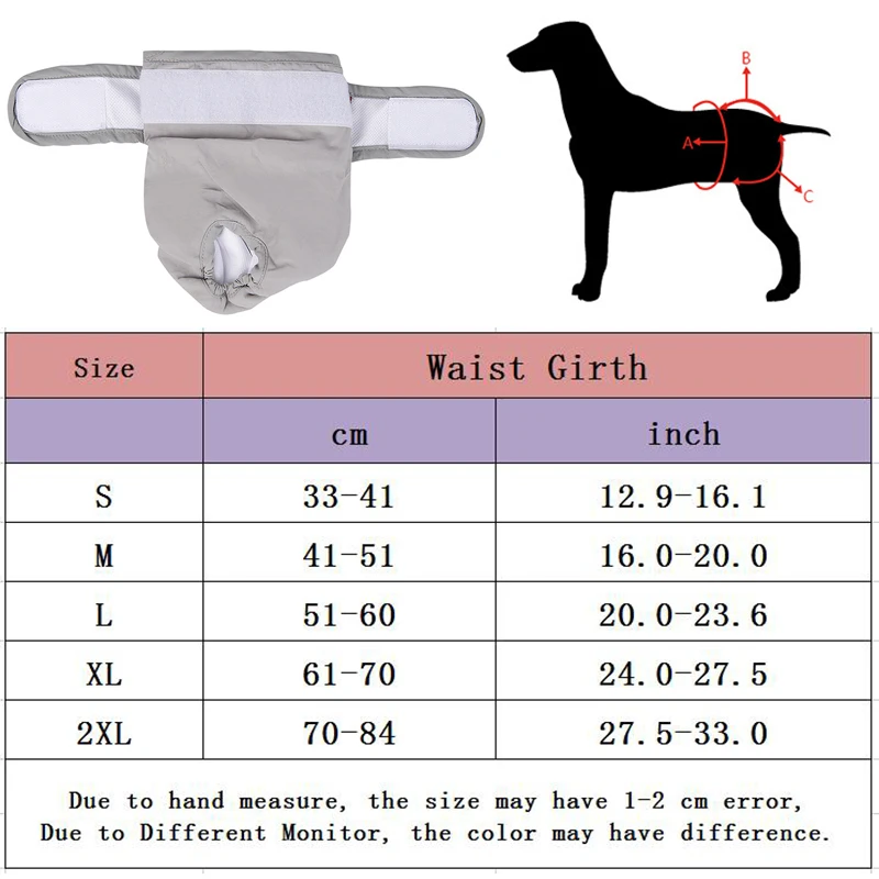 Dog Washable Physiological Pants Dogs Shorts Panties for Small Large Doggy Menstruation Underwear Briefs Jumpsuit Pet Supplies