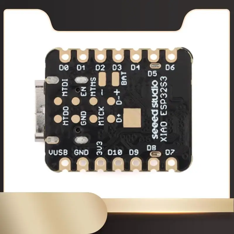 

Seeed Studio XIAO ESP32 S3 Tiny Supermini Development Board 2.4Ghz Wi-Fi Bluetooth 5.0 Development Board For Arduino-N36R