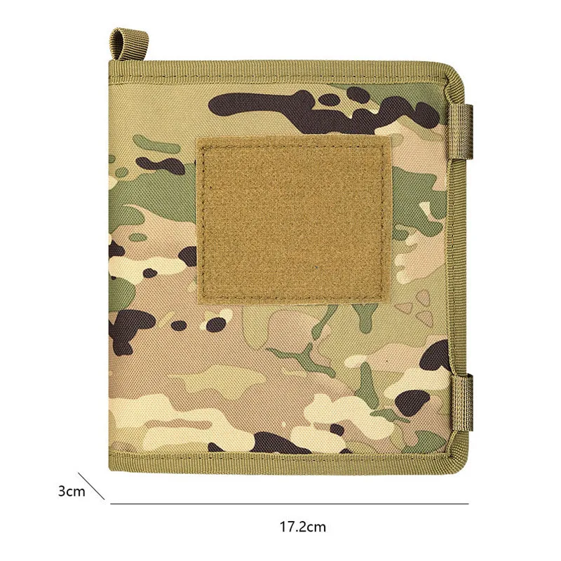 Tactical Map Storage Bag Foldable Sundries Pouch EDC Utility Tool Pocket HOOK LOOP Outdoor Hiking Camping Hunting Accessories