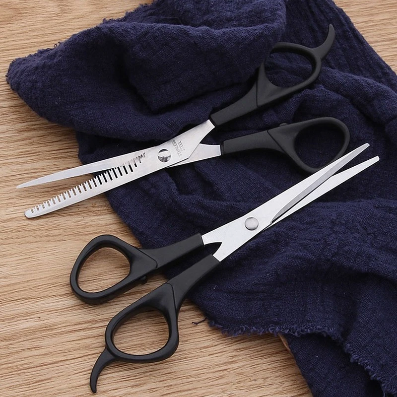 Professional Hairdressing Haircut Scissors Stainless Steel Barber Shop Thinning Scissors Salon Barbershop Set