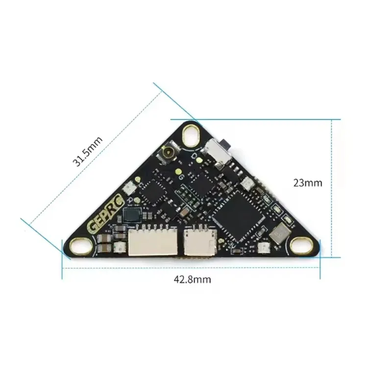 GEPRC RAD Whoop 5.8G VTX 32CH PitMode 25mW 100mW 200mW 400mW Adjustable 25.5X25.5mm for FPV Freestyle Cinewhoop Ducted Drone