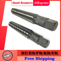 2PCS/Set Hand Reamers Set MT0/MT1/MT2/MT3/MT4/MT5 Steel Fine/Rough-Edge Morse Taper Reamer For Milling Finishing Cutter Tool