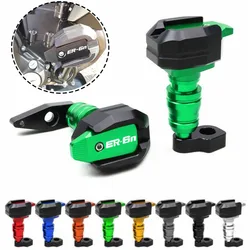 Motorcycle CNC Falling Protection Frame Slider Fairing Guard Crash Pad Protector For ER-6N ER-6F ER6N ER6F 2012-2016