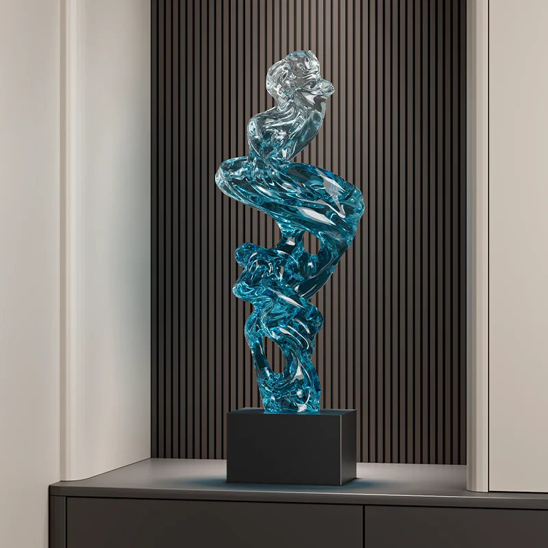 

Transparent Imitation Crystal Ornaments,Entrance Hall,Living Room,TV Cabinet,Decoration,Abstract Art,Sculpture,Handicrafts
