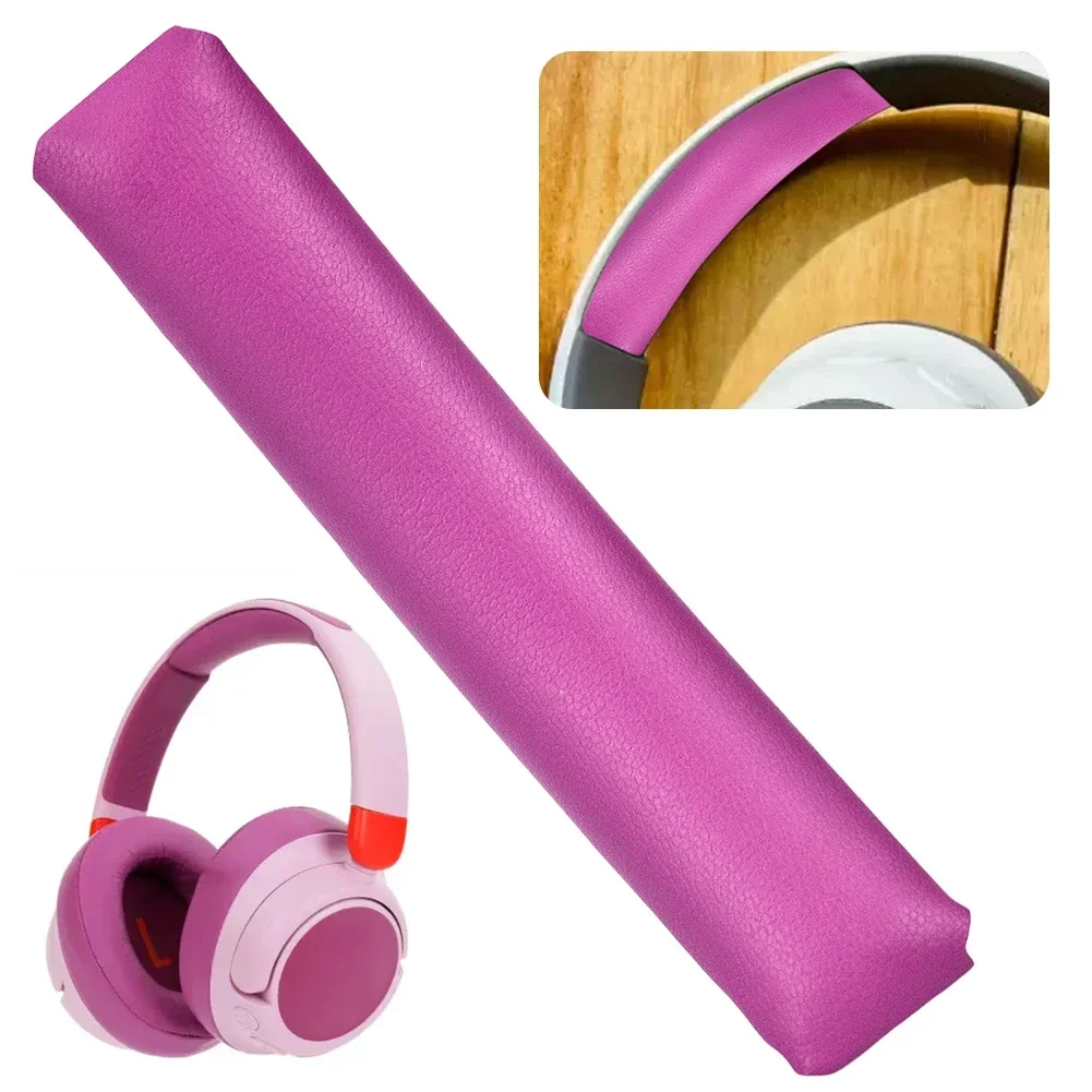 1 paio di cuscinetti auricolari in pelle proteica di ricambio fodera per cuscino per cuffie JBL JR460NC JR460 NC paraorecchie