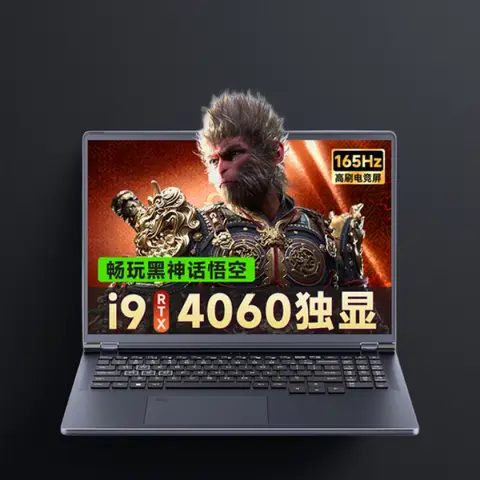 Gaming Laptop 16 inch Intel Core i9-12900H NVIDIA RTX 4060 8G 64GB RMD 4TB SSD DDR5 Windows 11 HD Camera WiFi6 Portable Computer