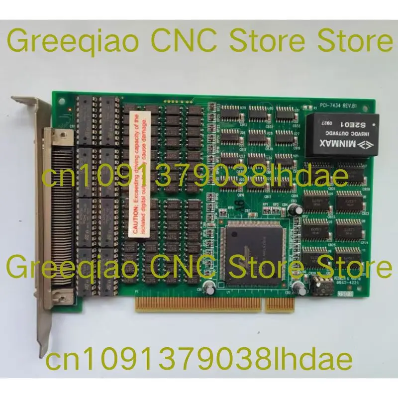 Second hand PCI-7434 data acquisition card tested OK and shipped quickly