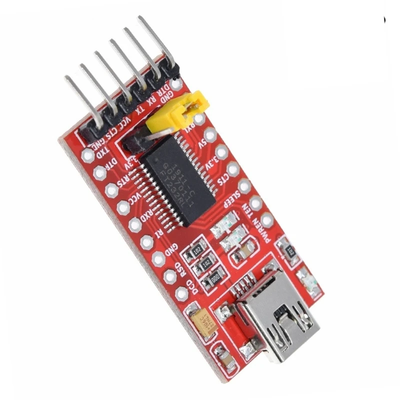 3.3V 5.5V FT232R FT232RL USB to Serial Mini USB to TTL Adapter Board