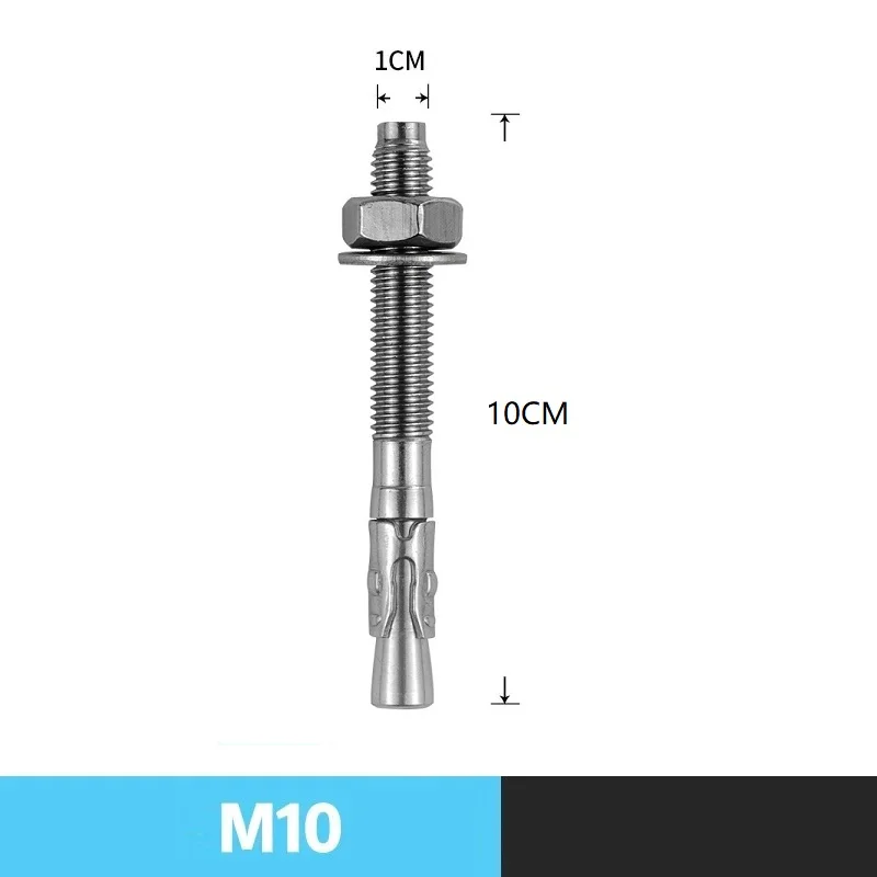 Force Traction 25KN Jeu De Vis D'ancrage D'escalade, Expansion En Acier Inoxydable De Fixation De Suspension D Ancrage Pour Roche Ext Rieure Accrocher Ancrage 25KN Force