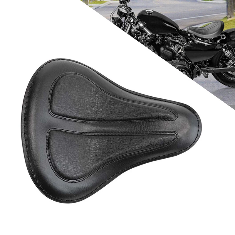 Peças de almofada vintage para assento de motocicleta universal ou montagens de mola Harley Bobber modificações personalizadas Honda Yamaha