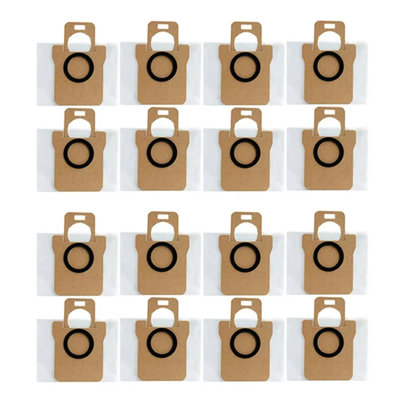 

ABHB-16PCS Replacement Spare Parts Dust Bag For Dreame Bot L30 Ultra Robot Vacuum Cleaner Garbage Dust Bag Dirty Bag
