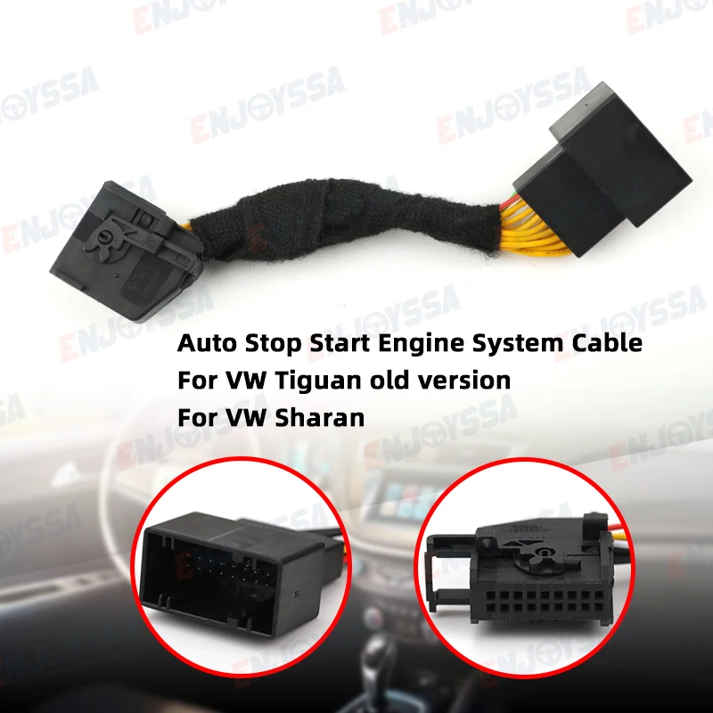 Stop Canceller For VW Old Tiguan Sharan Auto Start Stop Engine System Off Eliminator Device Control Sensor Plug