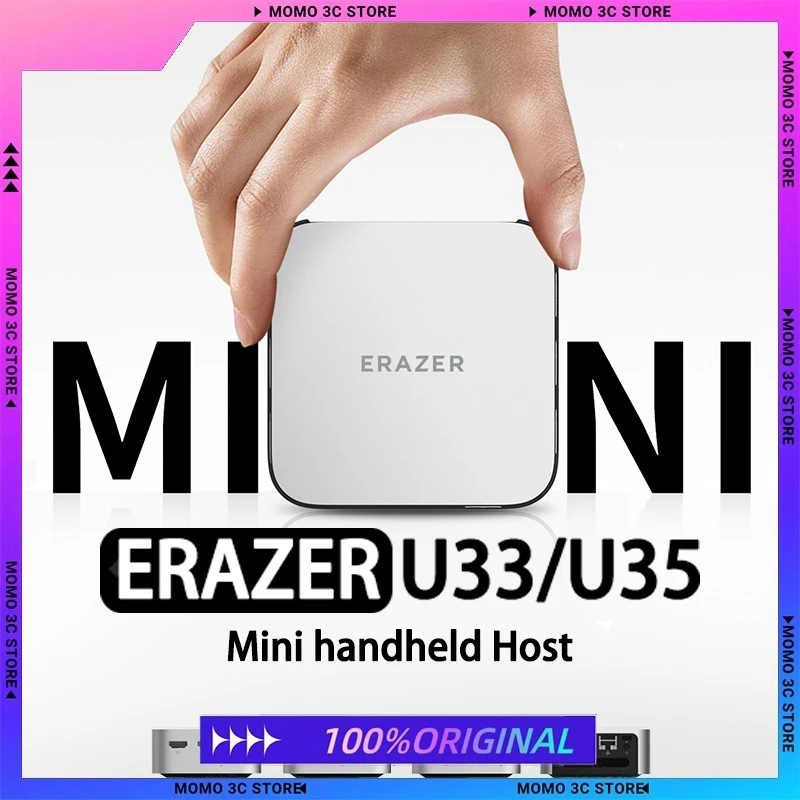 ERAZER U33/U35 Pocket PC Host Home Audio Video Online Course Learning Business Office 0.3L Palm Mini Host Computer Machine