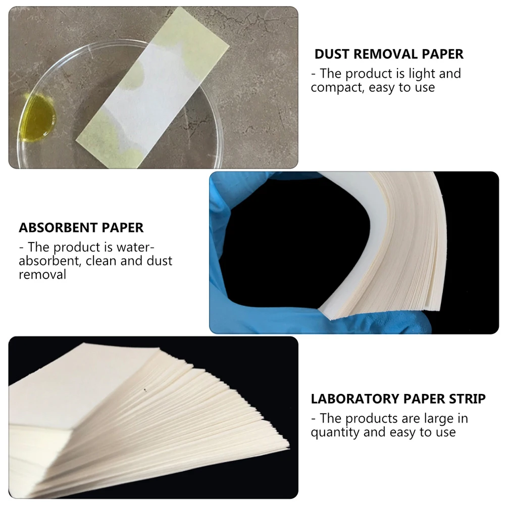 

8Packs Water Absorbent Paper Neutral Cotton Wipes Lab Experiment Supplies Chemistry Accessories Kitchen Towels