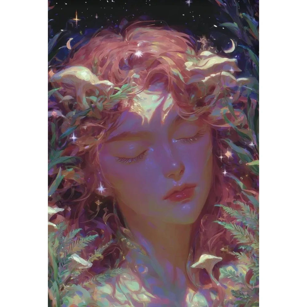 Dreamy Fantasy Lady Unicorn Fl - đánh giá và giá Jigsaw Puzzle Adult