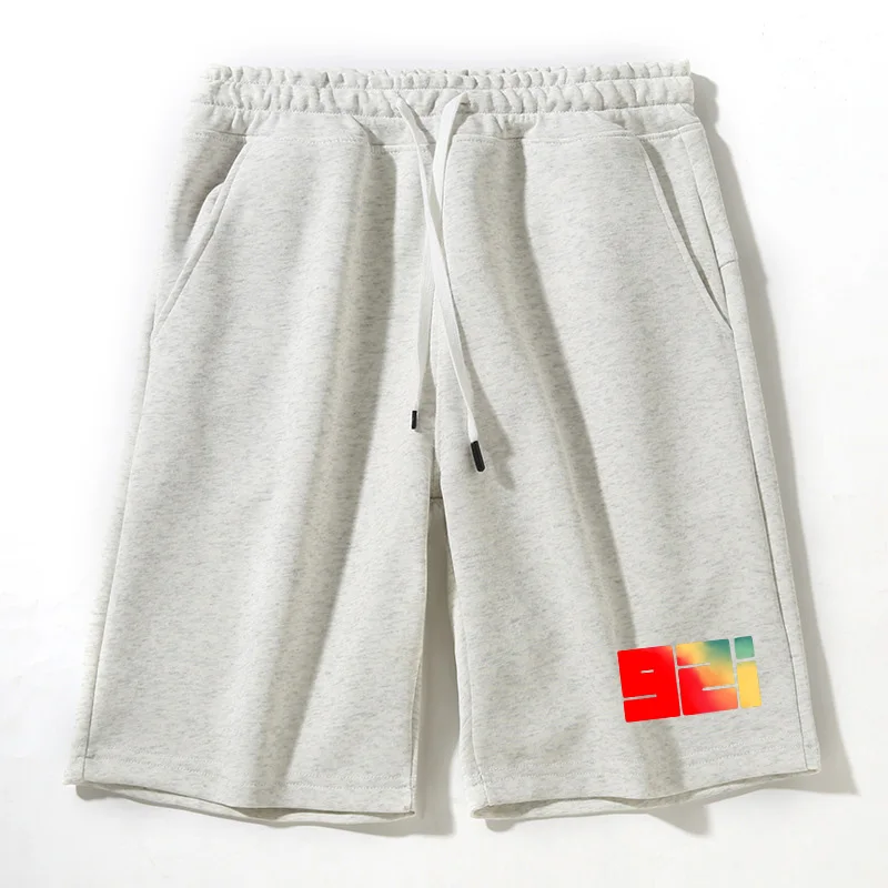 Men's cotton shorts, summer fashion trends high quality loose cropped trousers, street casual jogging sweatpants, gifts for men.