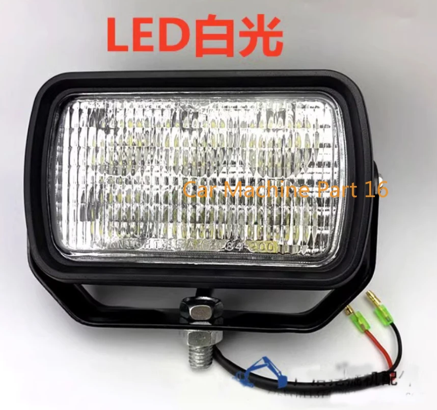 Cab 12V/24V LED work light for Komatsu PC78/56/120/200/240/360-6-7-8u excavator