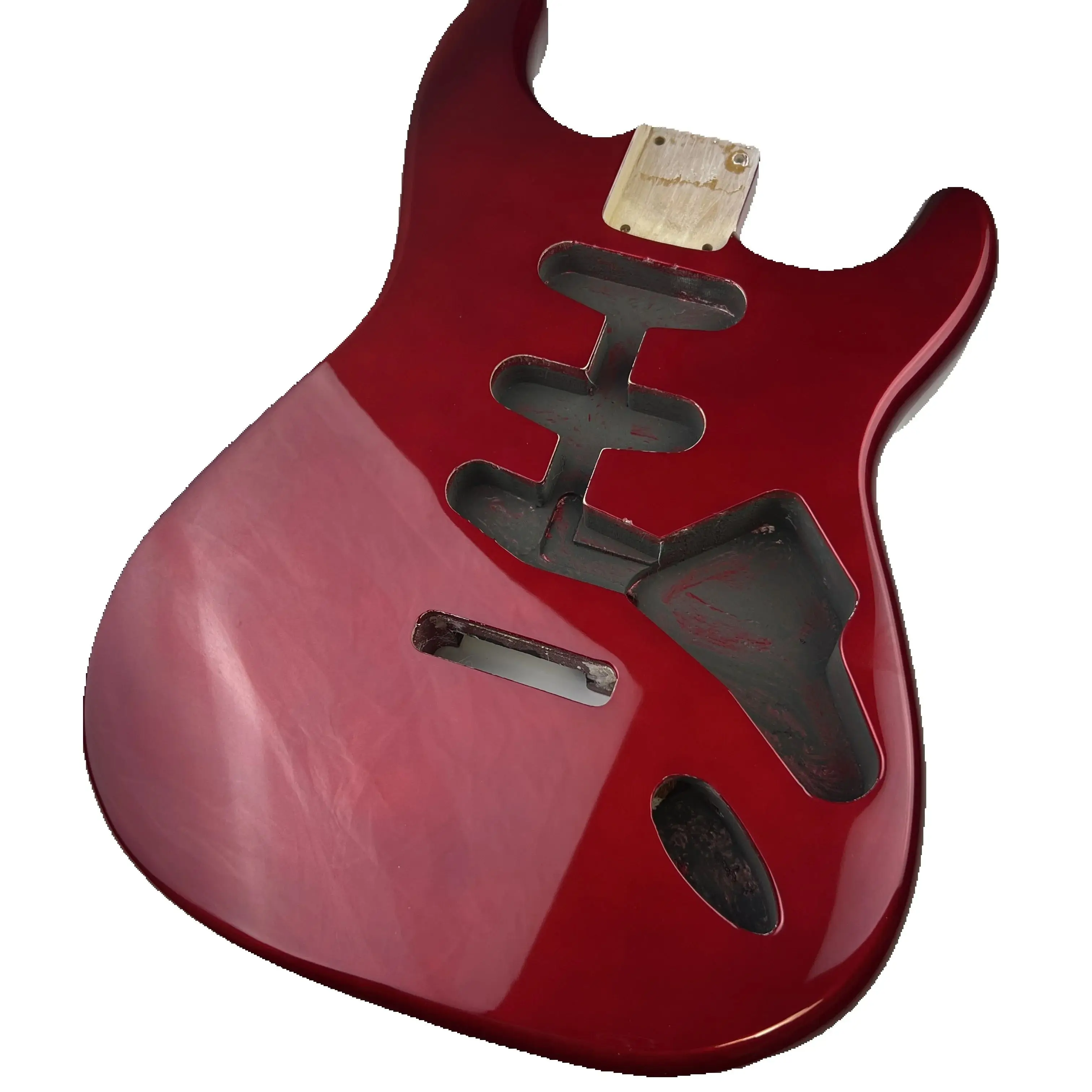 Nordamerikanischer Erlenholz-Massivkorpus für E-Gitarre, kompatibel mit ST TL Stil, DIY-Ersatzteil – Detail 6