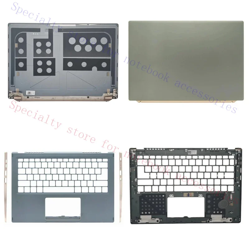 Compatible with SF514-56T SF14-71T N21H2, laptop LCD screen top cover, screen bezel, palm rest, bottom cover, hinge cover ABCD