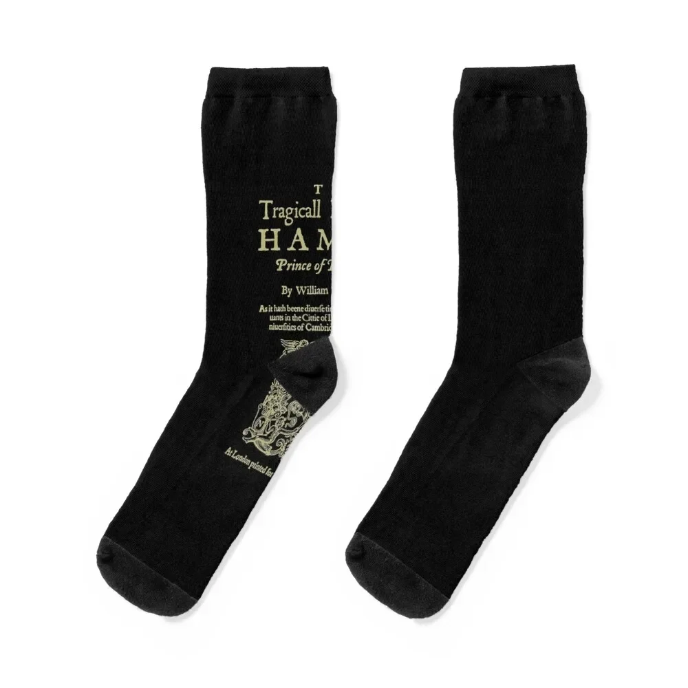 

Shakespeare, Hamlet. Dark clothes version. Essential T-Shirt Socks heated sports stockings set Socks Women Men's