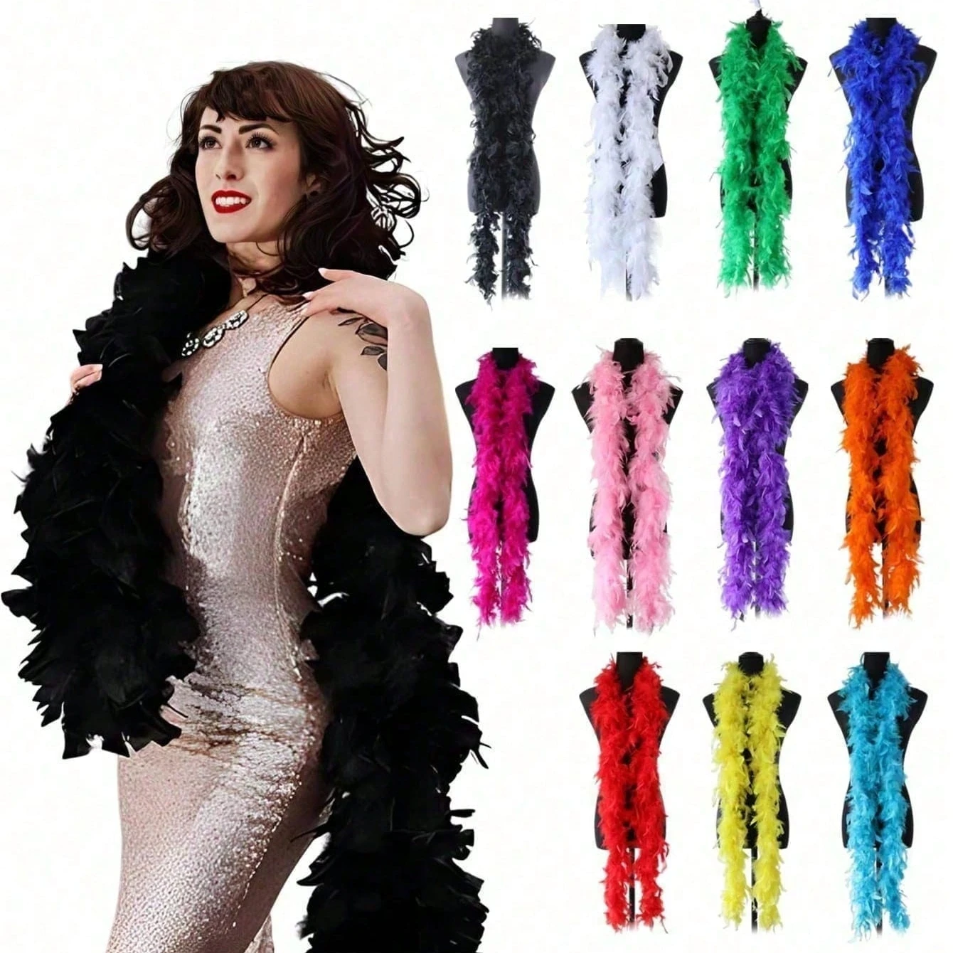 

80 г боа из турецкого пера, толстые пушистые перья для рукоделия, костюмная одежда, свадебные украшения, аксессуары для окон