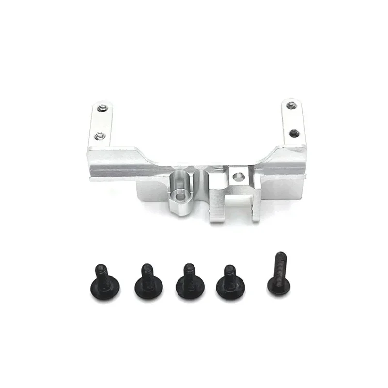 Verbesserte Metall-Servobasis, geeignet für MeiJiaXin H12Y H12Y+ RC-Autozubehör, Modifikation von Servo-Befestigungsteilen für die Vorderachse