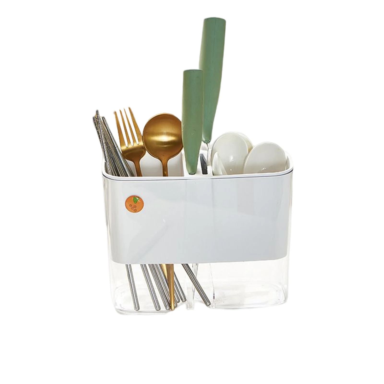 Multifunctional Divider Bin Draining Chopstick Cage Cutlery Organiser