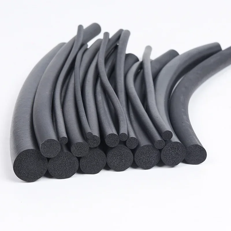 5 Meters epdm black O auto door seal protector car door rubber foam sealing filler strip weatherstrip round rubber foaming DIY