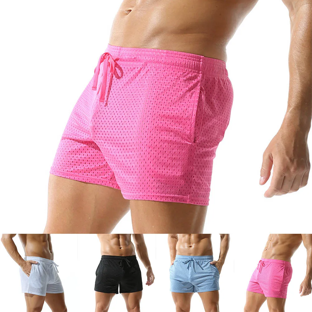 Casual Wear Gym Use Mesh Boxers Mid-rise Briefs Comfortable Mens Briefs Sexy Shorts Comfortable Fit Regular Length Clothing