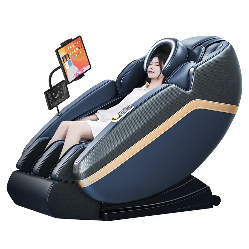 Massage chair 4D movement SL guide rail Smart home, full body electric luxury multi-function space capsule English version