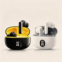 Mini Slim TWS Wireless Bluetooth Earbuds Noise Isolation Long Playtime Battery Built-In Mic for Hands-Free Calls Music Streaming