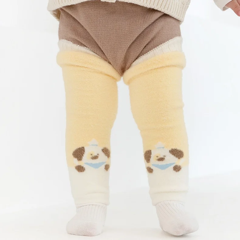 2 pares de joelheira de segurança perna mais quente meninas meninos acessórios bebê joelheira crianças rastejando cotovelo almofada crianças protetor