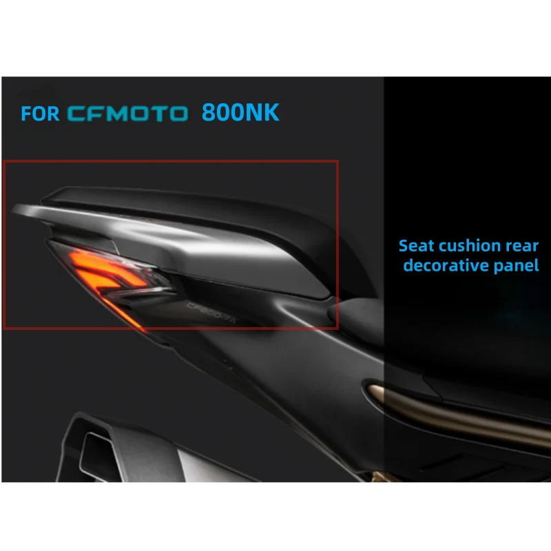 For CFMOTO 800NK NK800 CF800-7 Original Side Tailboard rear trim cover housing Rear seat cushion decorative panel