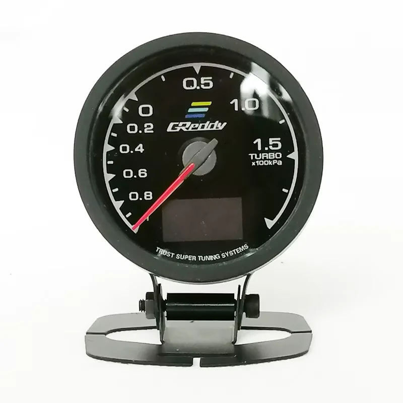 62MM GReddi Messgerät 7-Farben-LED Digitalanzeige Boost Turbo Volt Display Wasser- & Öltemperatur Kraftstoffdruck Drehzahl Vakuum AFR Anzeige – Detail 18