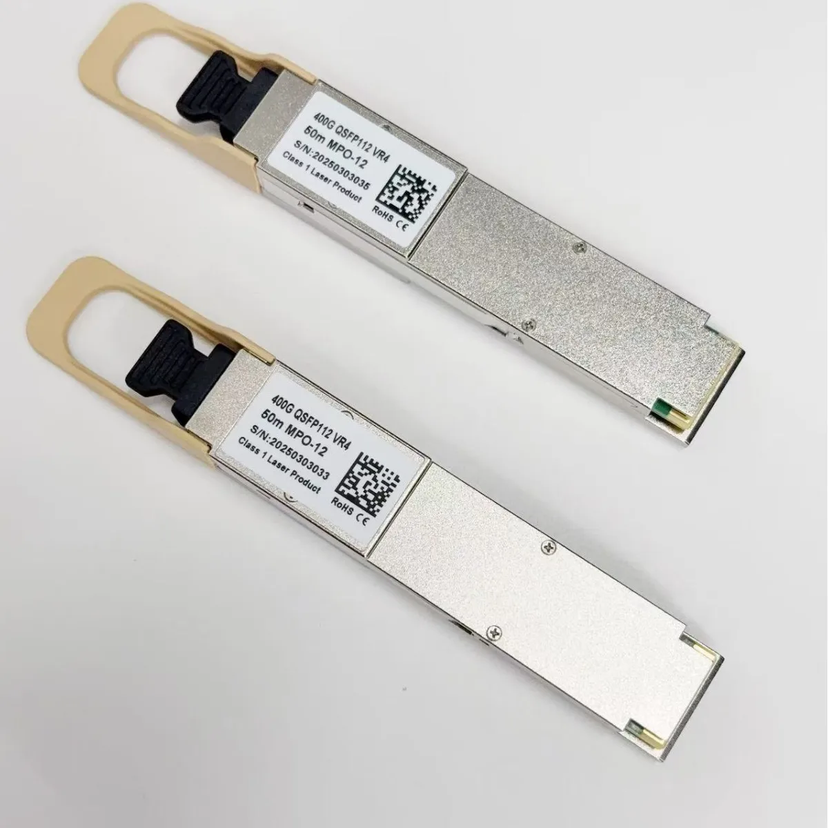 400G QSFP112 VR4 50M MPO-12 interface high-speed transmission optical module compatible with H3RJ