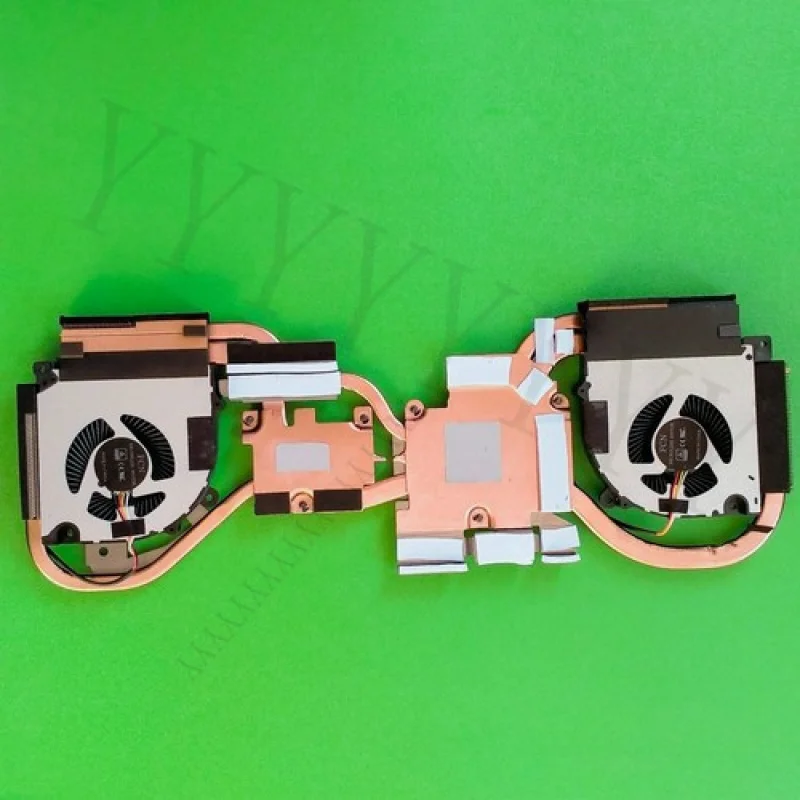 

Оригинальный охлаждающий вентилятор Q+ для CLEVO PB50 PB50DF1 PB50EF + радиатор 6-31-PB5D2-101