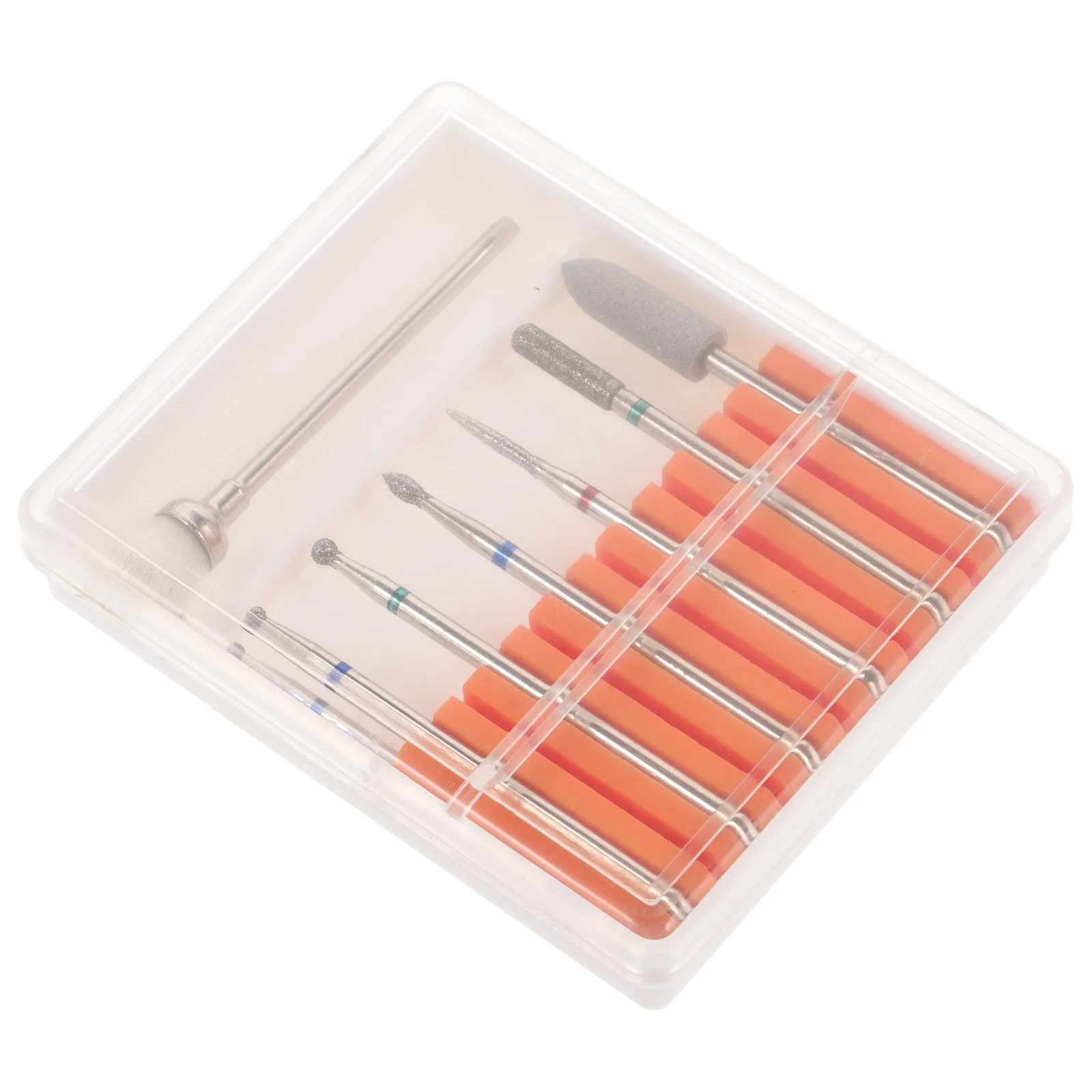 1 ensemble de forets à ongles en acier tungstène de qualité supérieure, outils de manucure pour Gel acrylique, polissage des ongles, sculpture, façonnage, pédicure