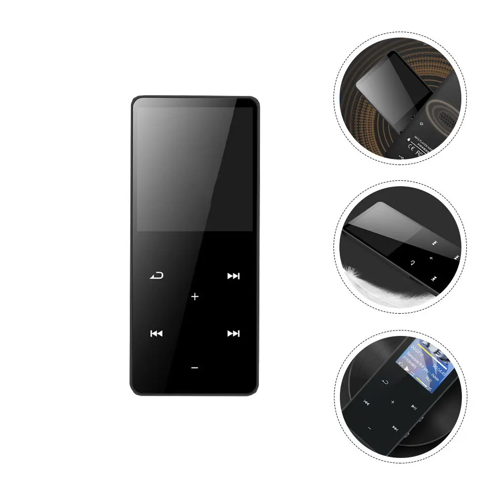 

16GB Touch Control Mp3 Player with 80H Playback Built-in Battery Portable Mini Music Player for Running Jogging Hiking Travel