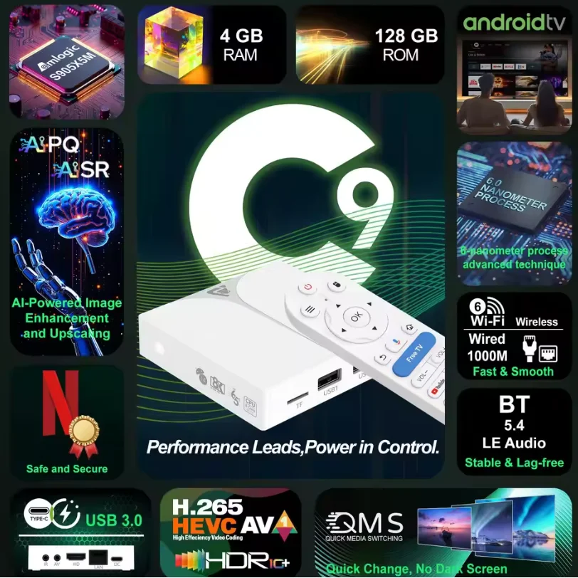 Tv Box C9 Android 1…